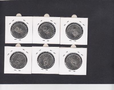 Beschrijving: 6 x 500 Drachmai S-OLYMPIC 2004 